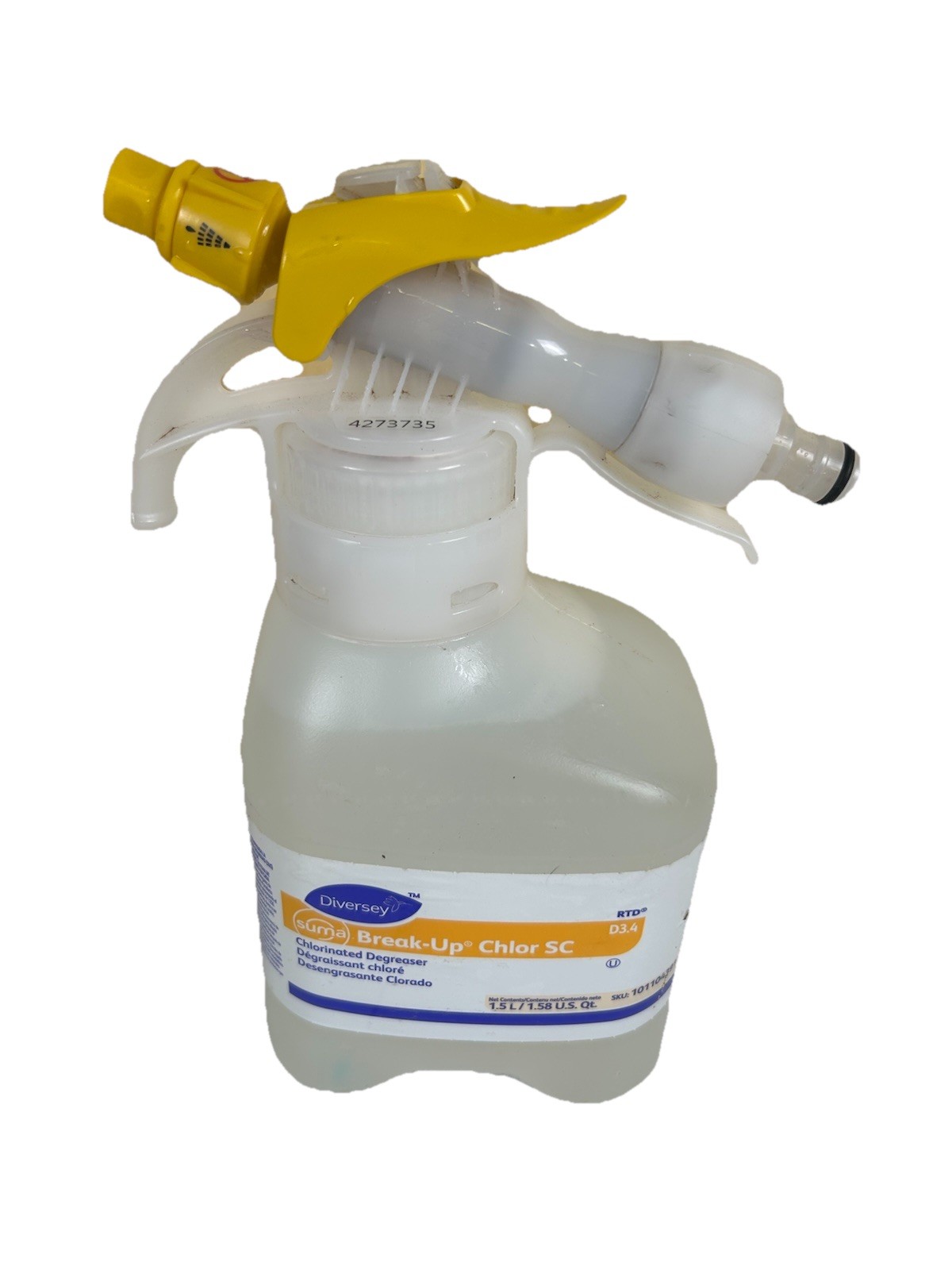 Diversey Suma Break Up Chlor SC Chlorinated Degreaser 1.5L 101104391 Brand New