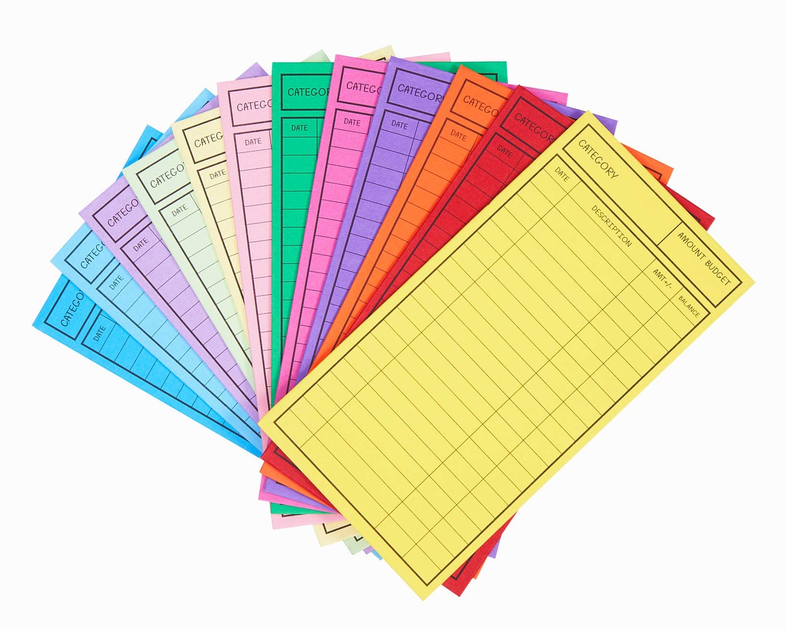 New!! 24 Pcs Cash Envelopes for Budgeting, Cardstock Budget Envelope System f…