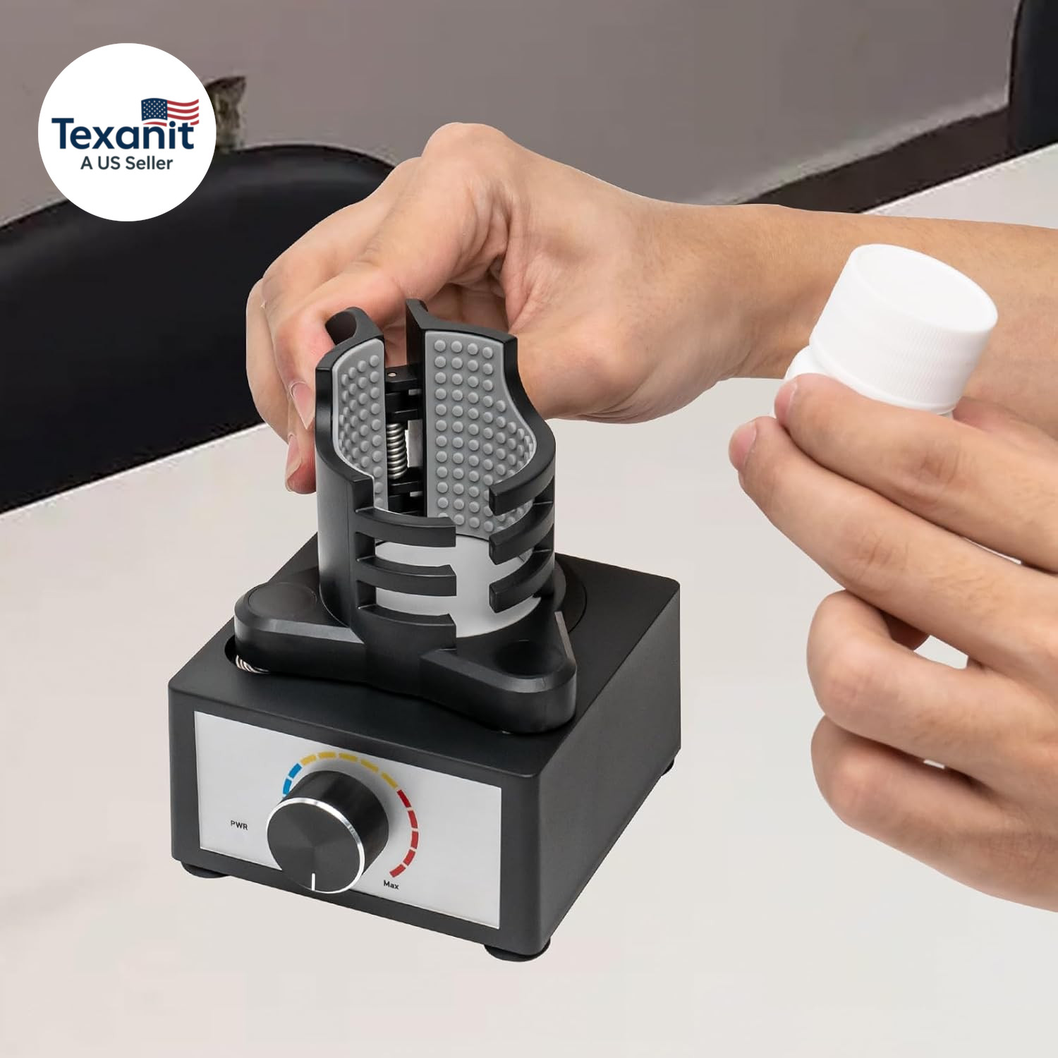 Hands-Free Model Paint Shaker,Mini Adjustable Speed Vortex Mixer Machine for Acr