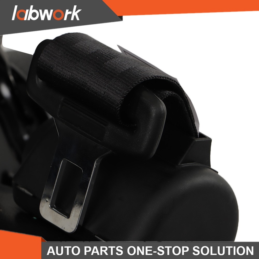 Labwork Universal Adjustable Forklift Tractor Seat Suspension Seat w/Safety Belt