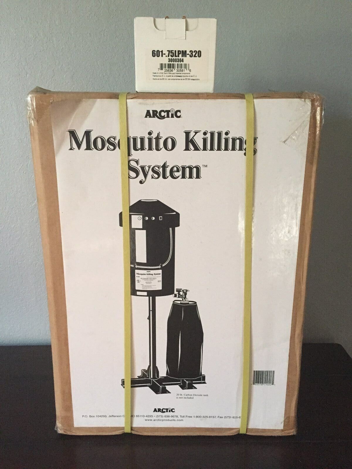 SALE! Arctic Mosquito Killing System New open box. 1 Acre Effective! CO2 Safe!