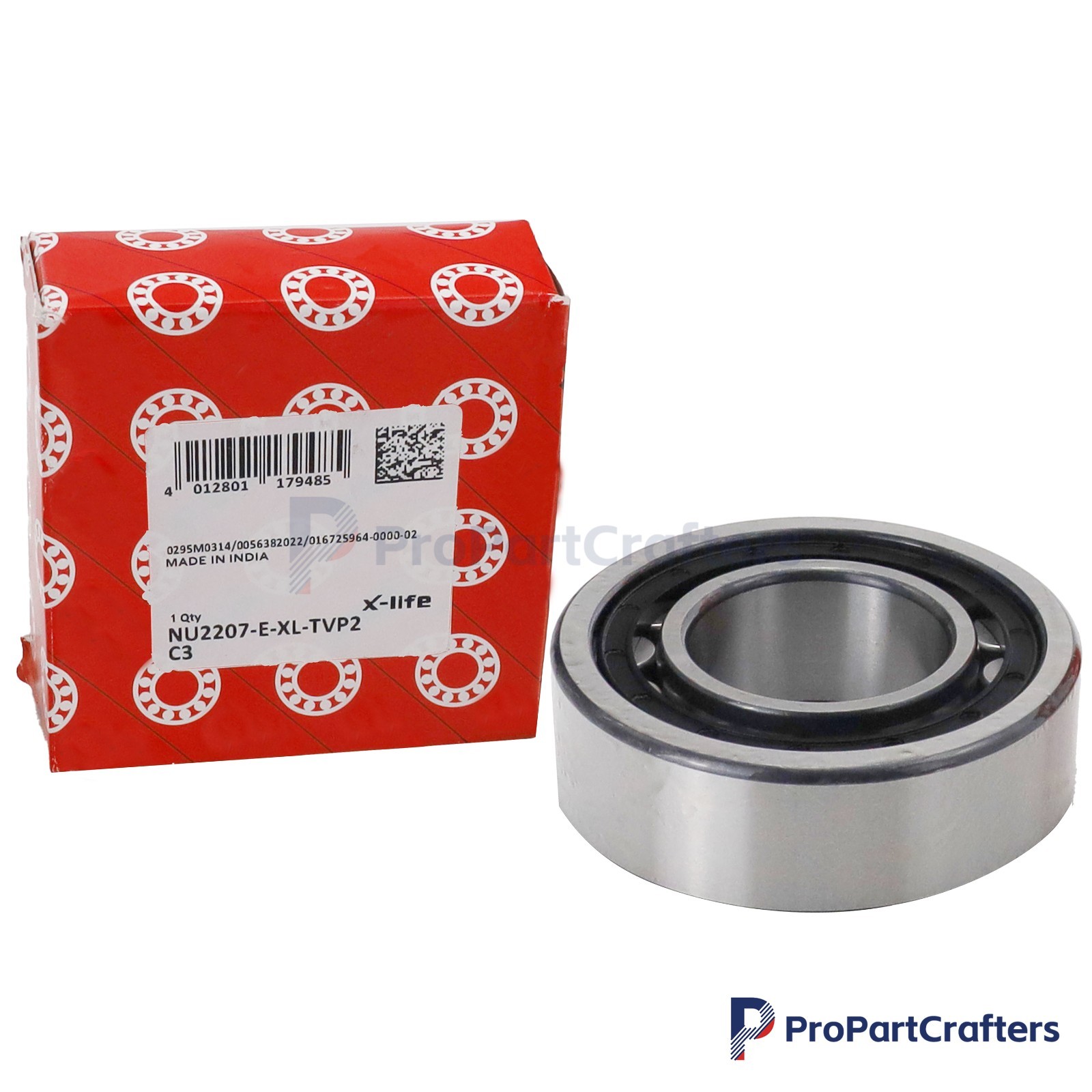 Fits For FAG NU2207 E XL TVP2 C3 Cylindrical Roller Bearing 35x72x23mm