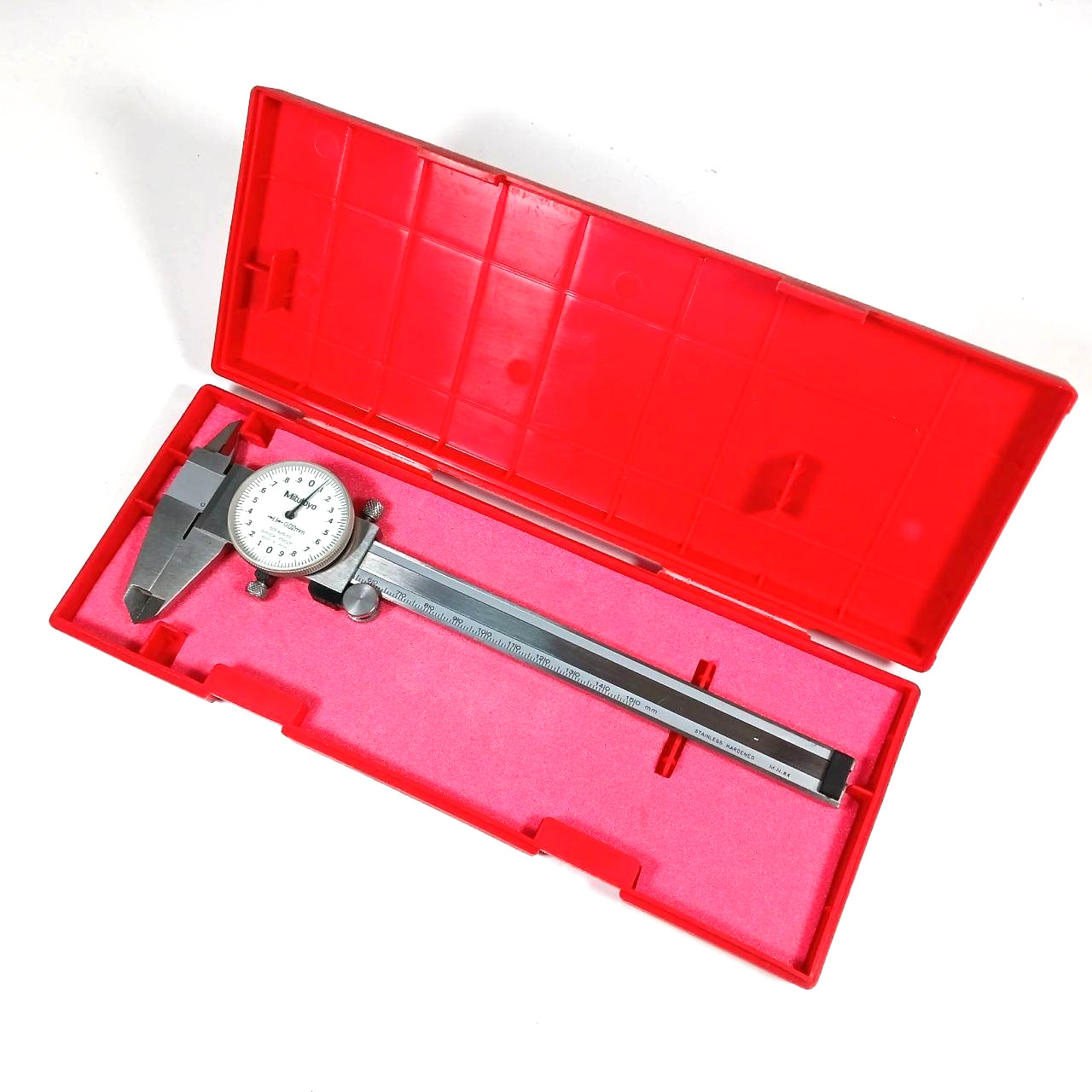 Mitutoyo Dial Vernier Caliper 505-660-50 D15E 150mm 0.02mm Made in Japan AJ2321T
