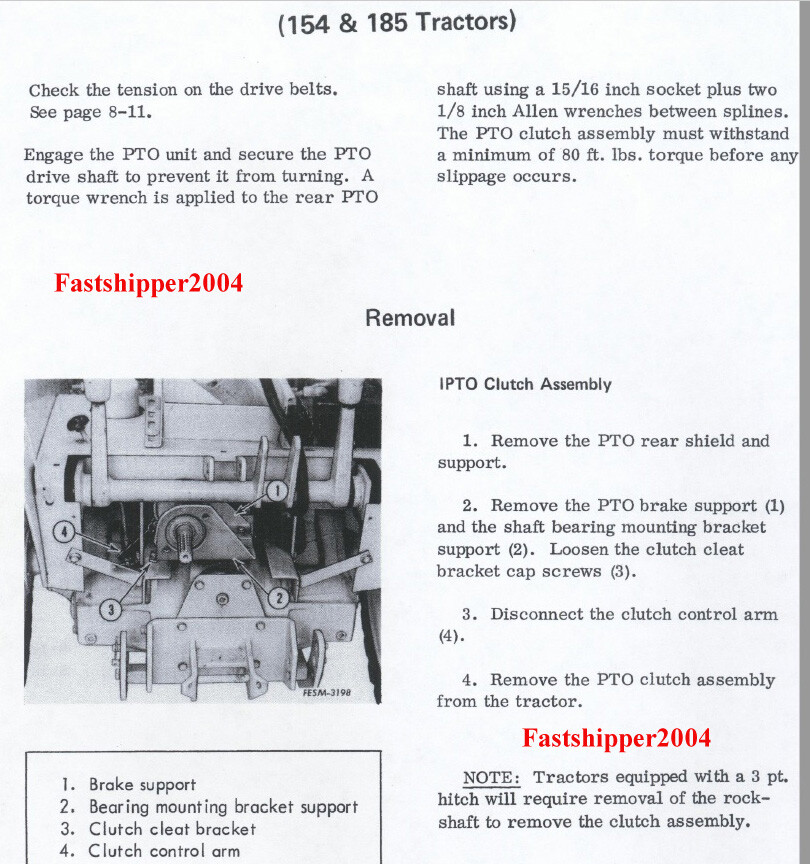 International IH Cub LoBoy Lo-Boy 154 184 185 Tractor Service Repair Manual CD