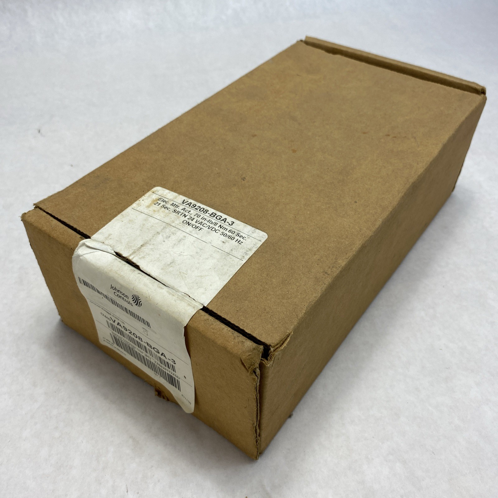 Johnson Controls VA9208-BGA-3 Electric Spring Return Valve Actuator