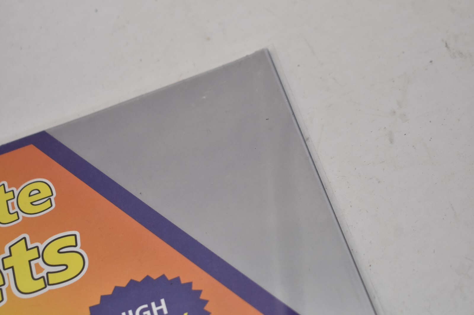 Hyglos Acetate Like Sheets 10 Sheet High Clarity Overlays 8.5″ x 11″ Pack