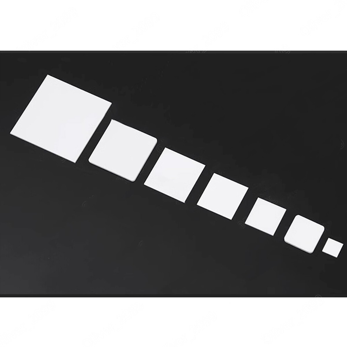 95% Alumina Ceramic Plate Sheets Insulation High-temperature Resistance