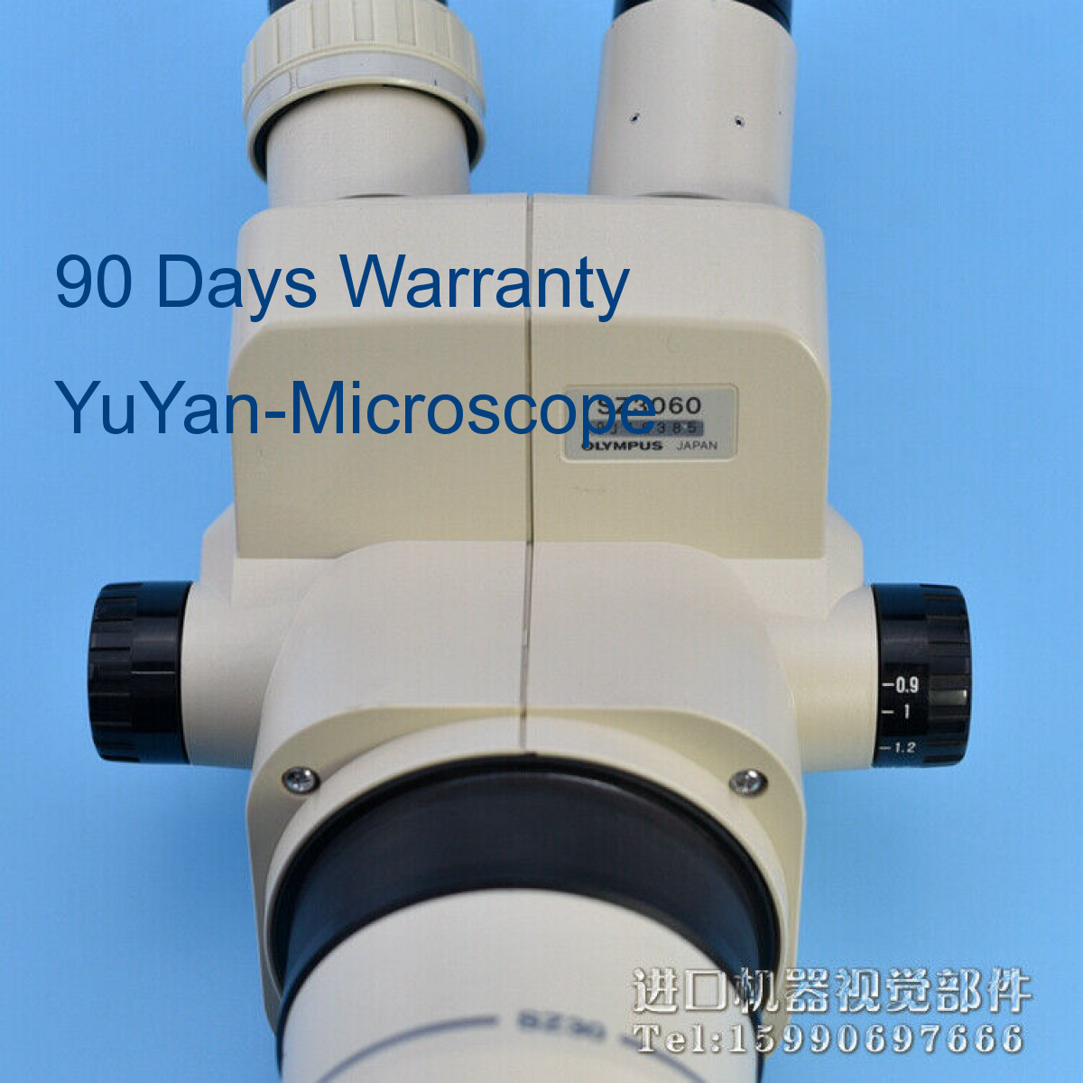 OLYMPUS SZ3060 Microscope+10x/22 eyepieces +110AL0.62X+STAND+Light #free ship
