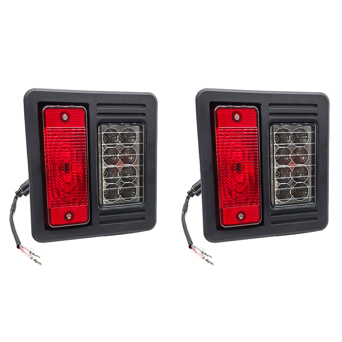 2x Rear Lamp LED Taillight 6670284 for Bobcat T590 T595 T630 T650 T740 T870