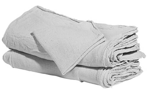 1000 New Industrial Shop Rags Cleaning Towels White Large 12×14 Towel B-Grade