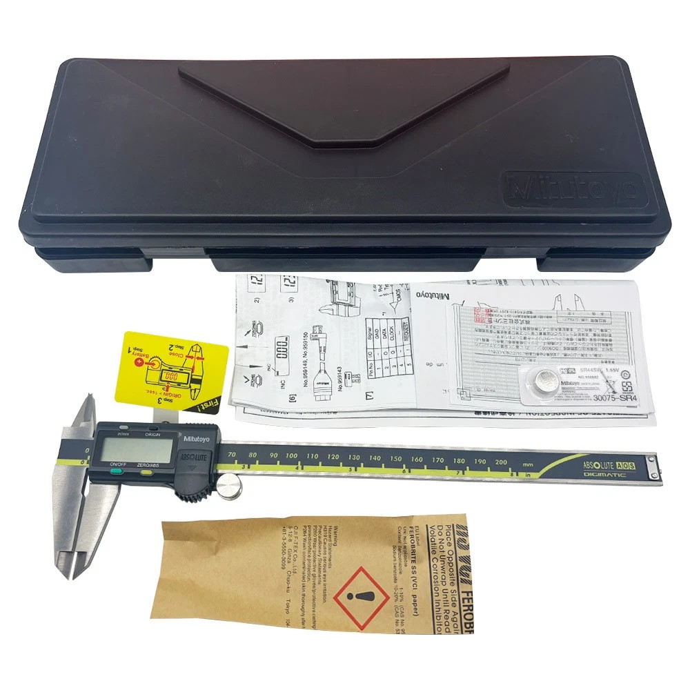 500-197-30 Mitutoyo 200mm/8″ Absolute Digital Digimatic Vernier Caliper US