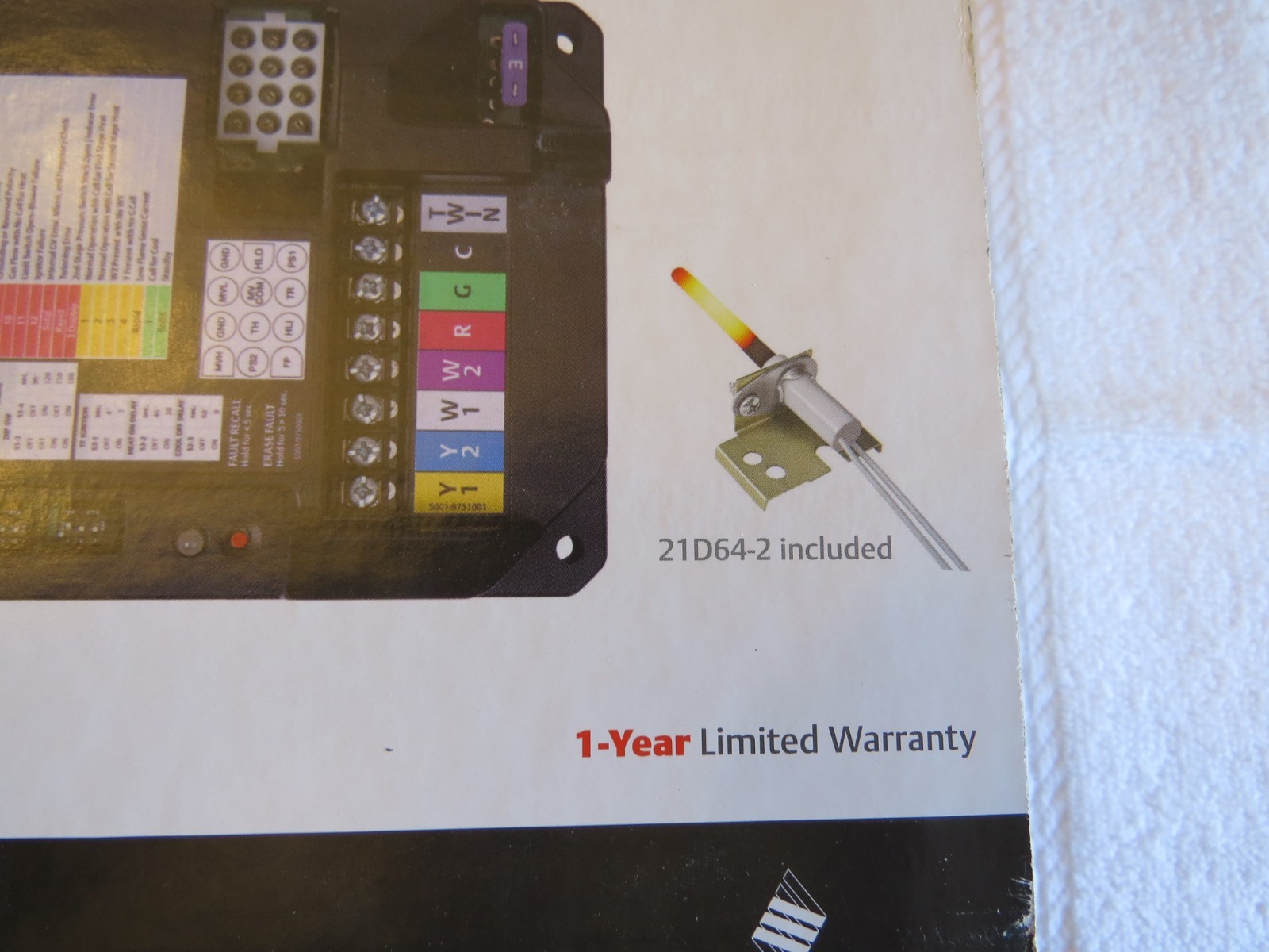 BRAND NEW WHITE RODGERS 21M51U-843 TWO-STAGE INTEGRATED FURNACE CONTROL BOARD