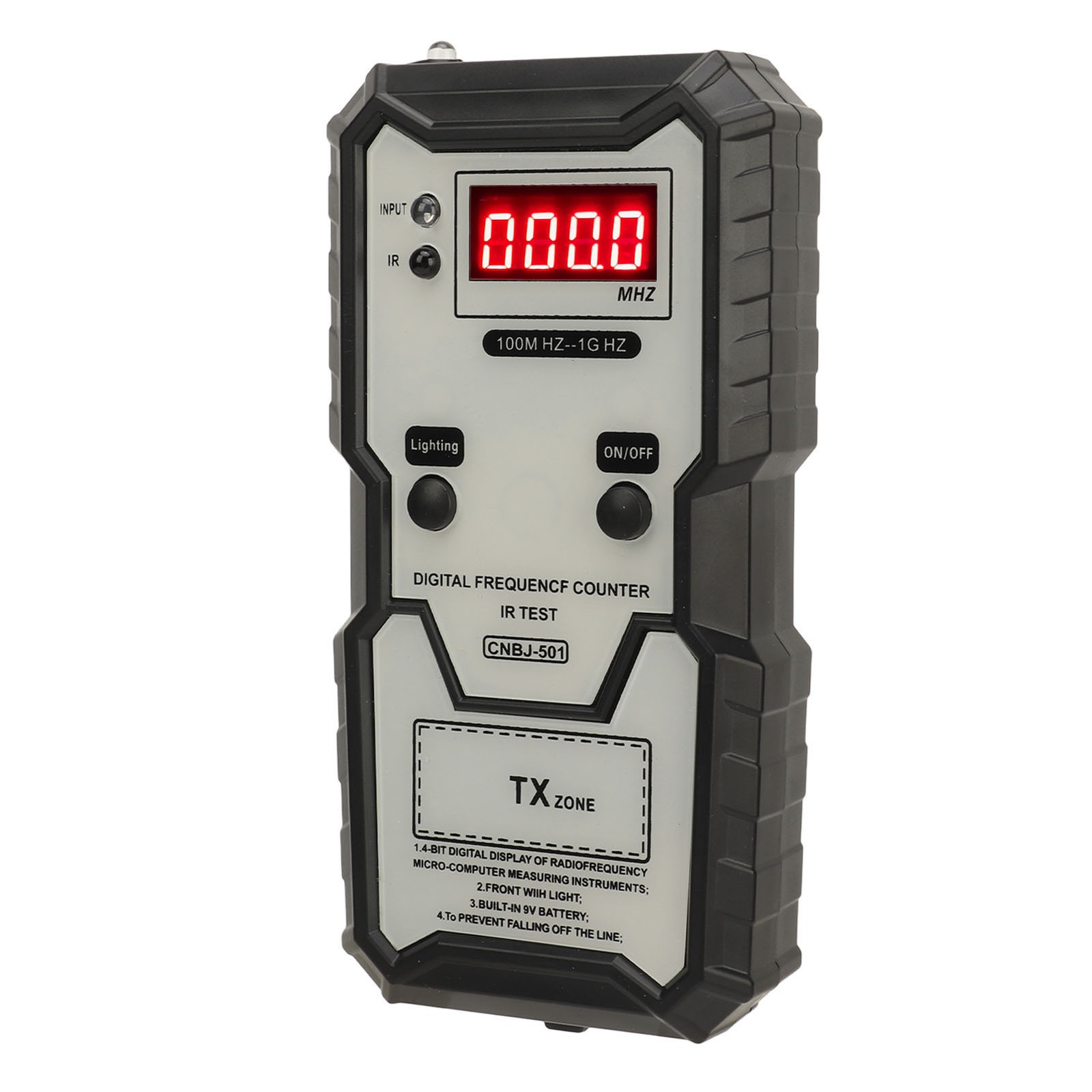 Wireless Remote Frequency Tester IR Signal Checker with LED Light for Auto Keys