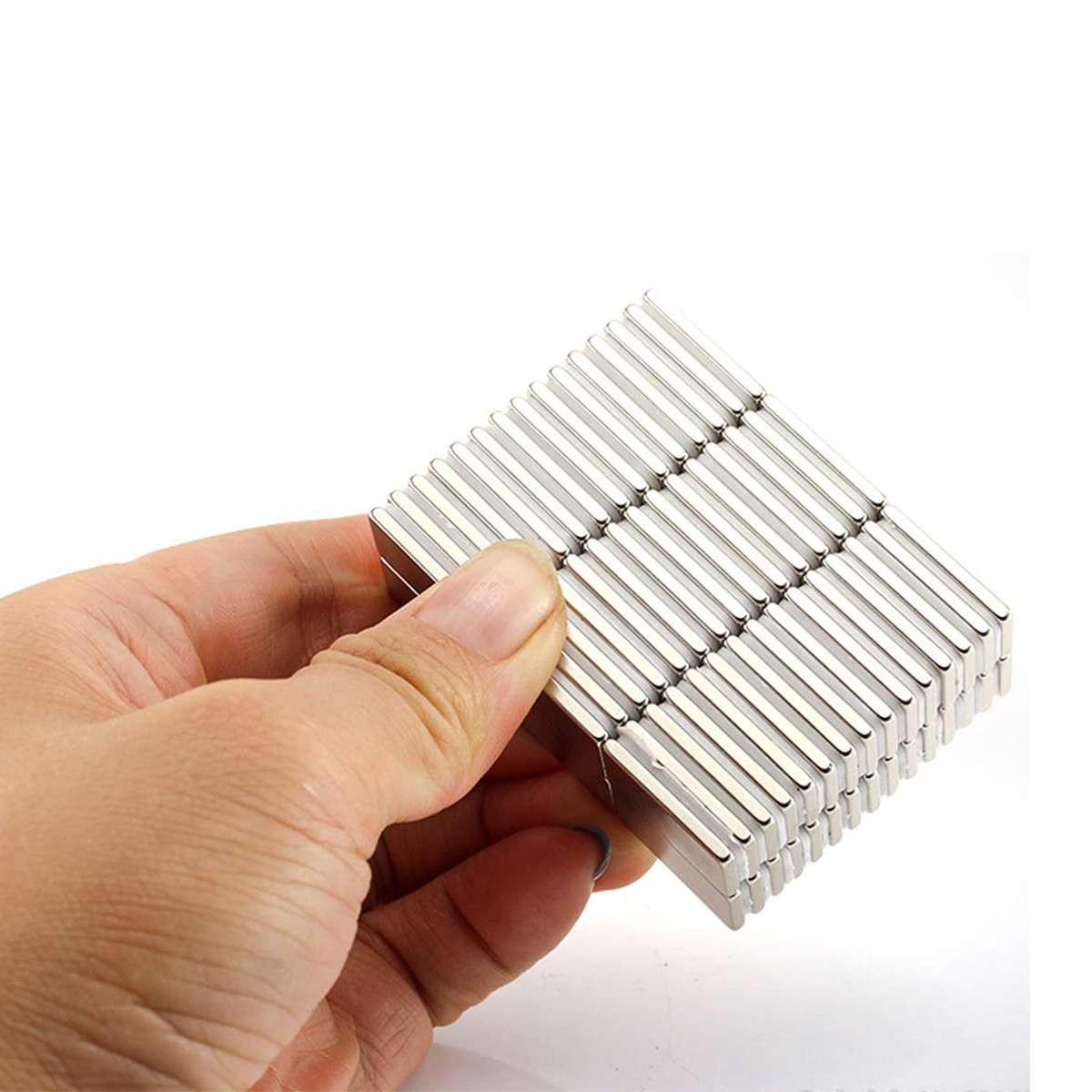 10/50/100pc Super Strong Block Fridge Magnets Rare Earth Neodymium 25x10x3mm N52