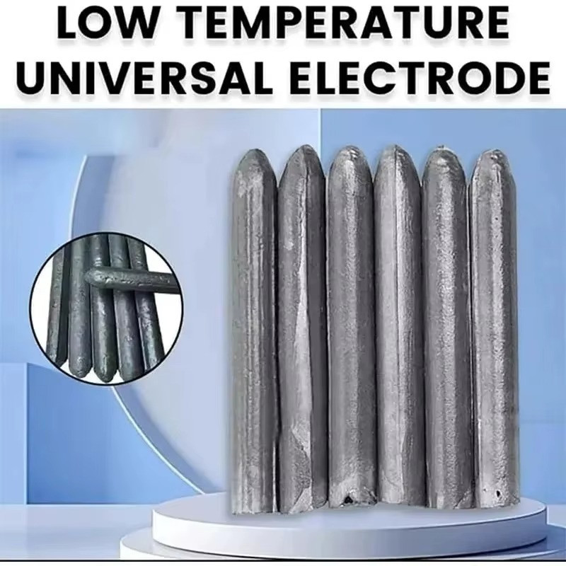 Tandefio 24 Pcs Low Temperature Universal Welding Rod Sticks Metal Easy Melt