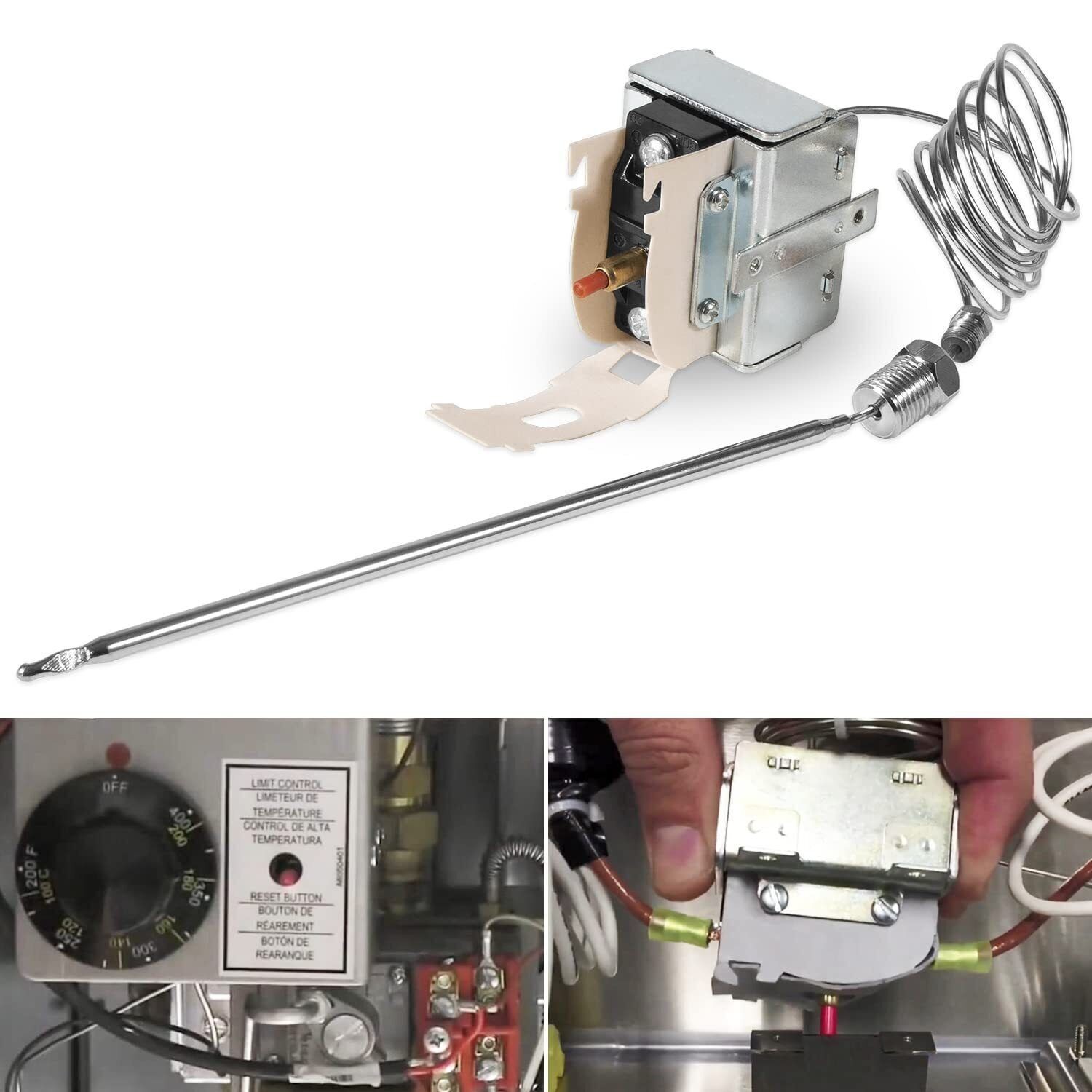 PP10084 LCHM050300000 High Limit Switch for Pitco / Gas Fryer Safety Thermostat