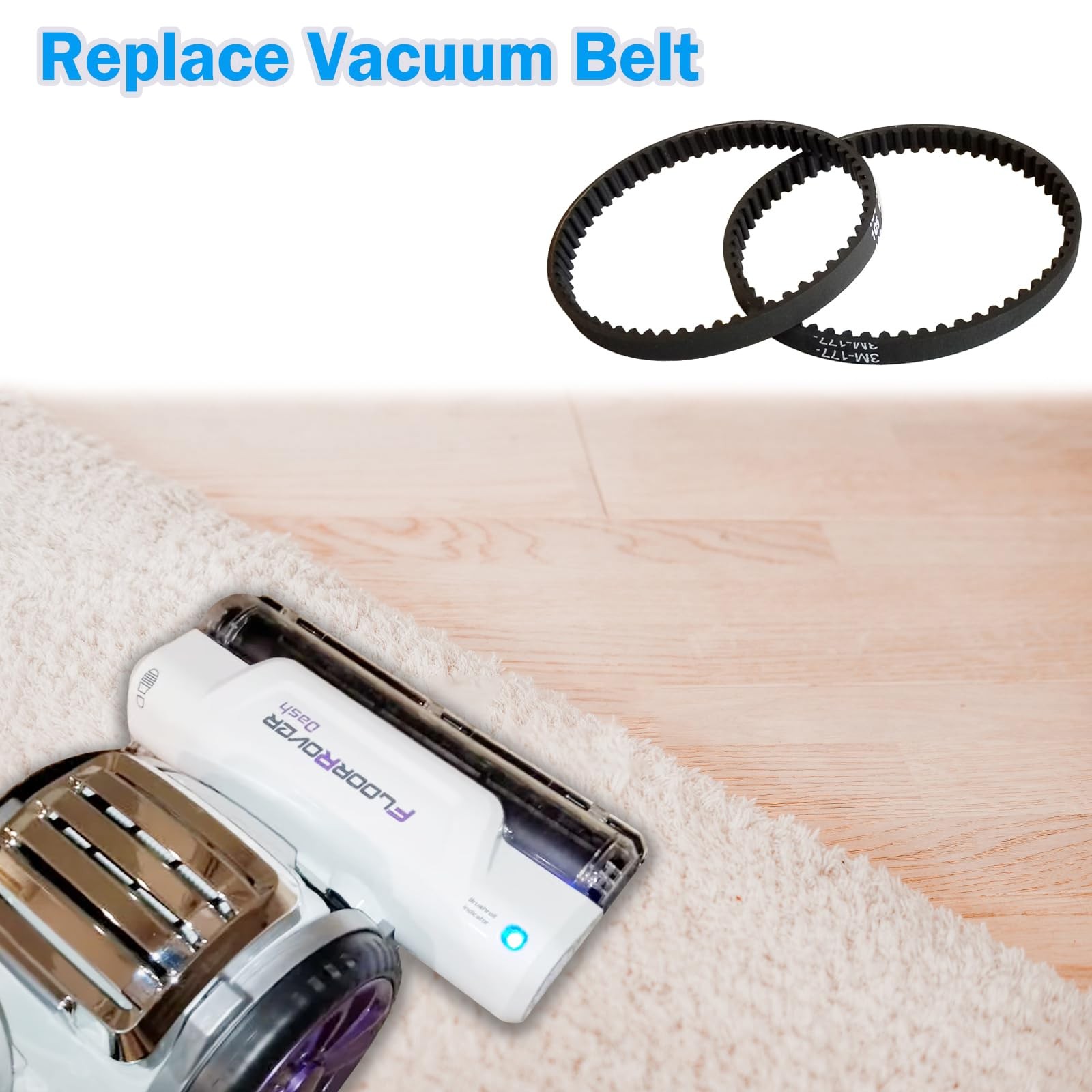 Vacuum Belts Replacement for Eureka FloorRover Bagless Upright Pet Vacuum…