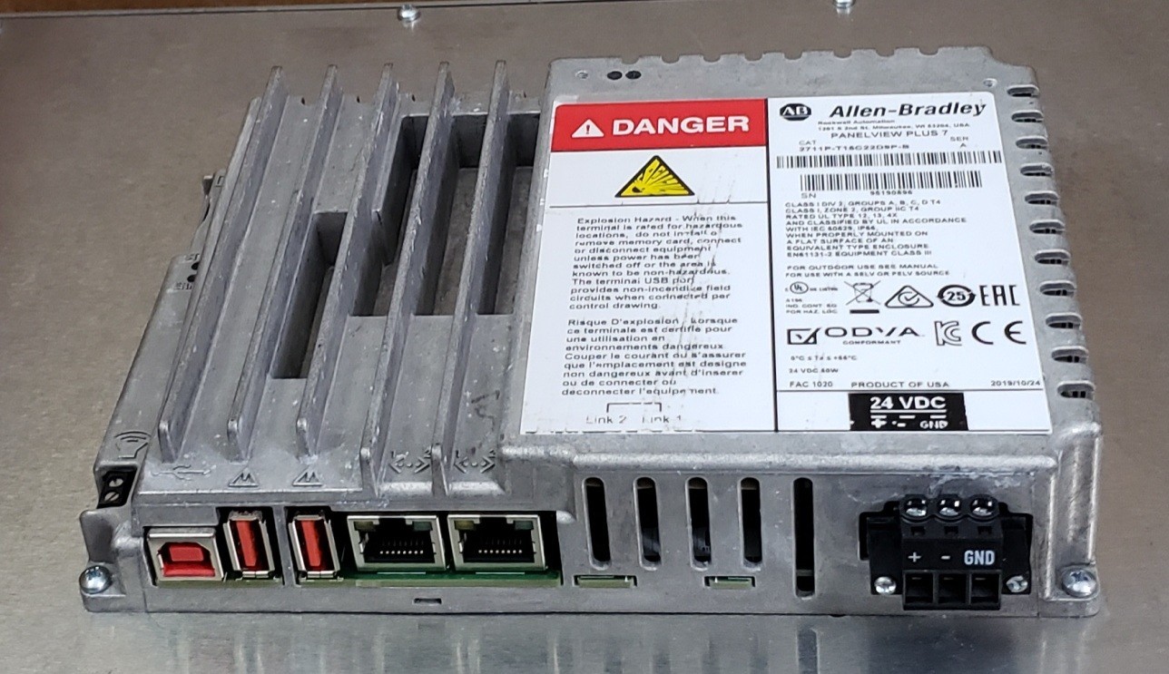 Surplus Allen Bradley 2711P-T15C22D9P-B Ser A PanelView Plus 7 Color/Touch
