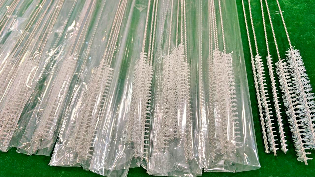 20 Set Laparoscopic Cleaning Brush Set of 5 for Surgical Instruments