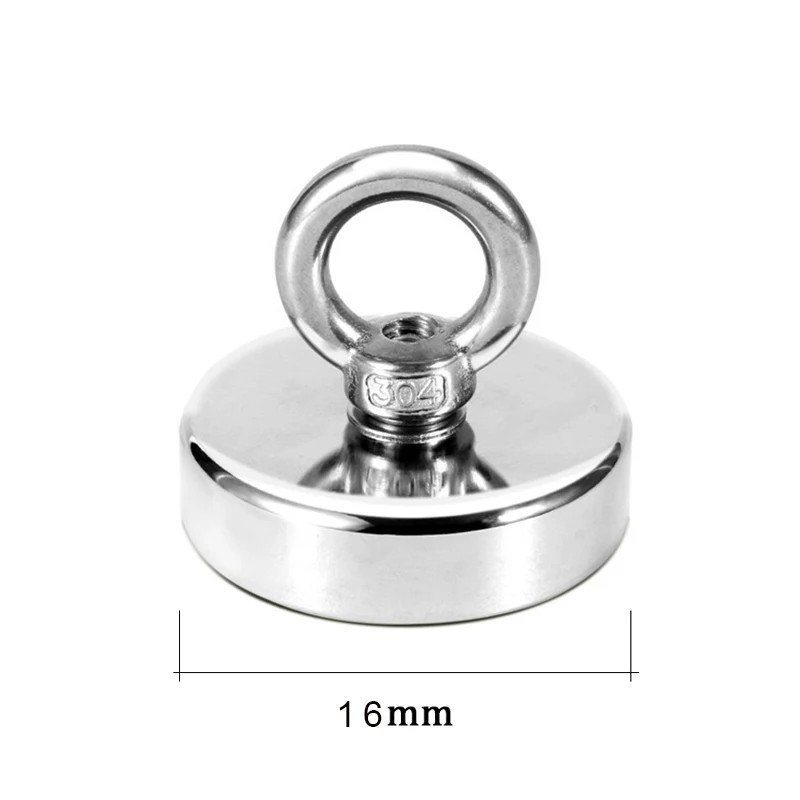 Neodymium Fishing Magnets Pulling Force Super Strong Round Rare Earth