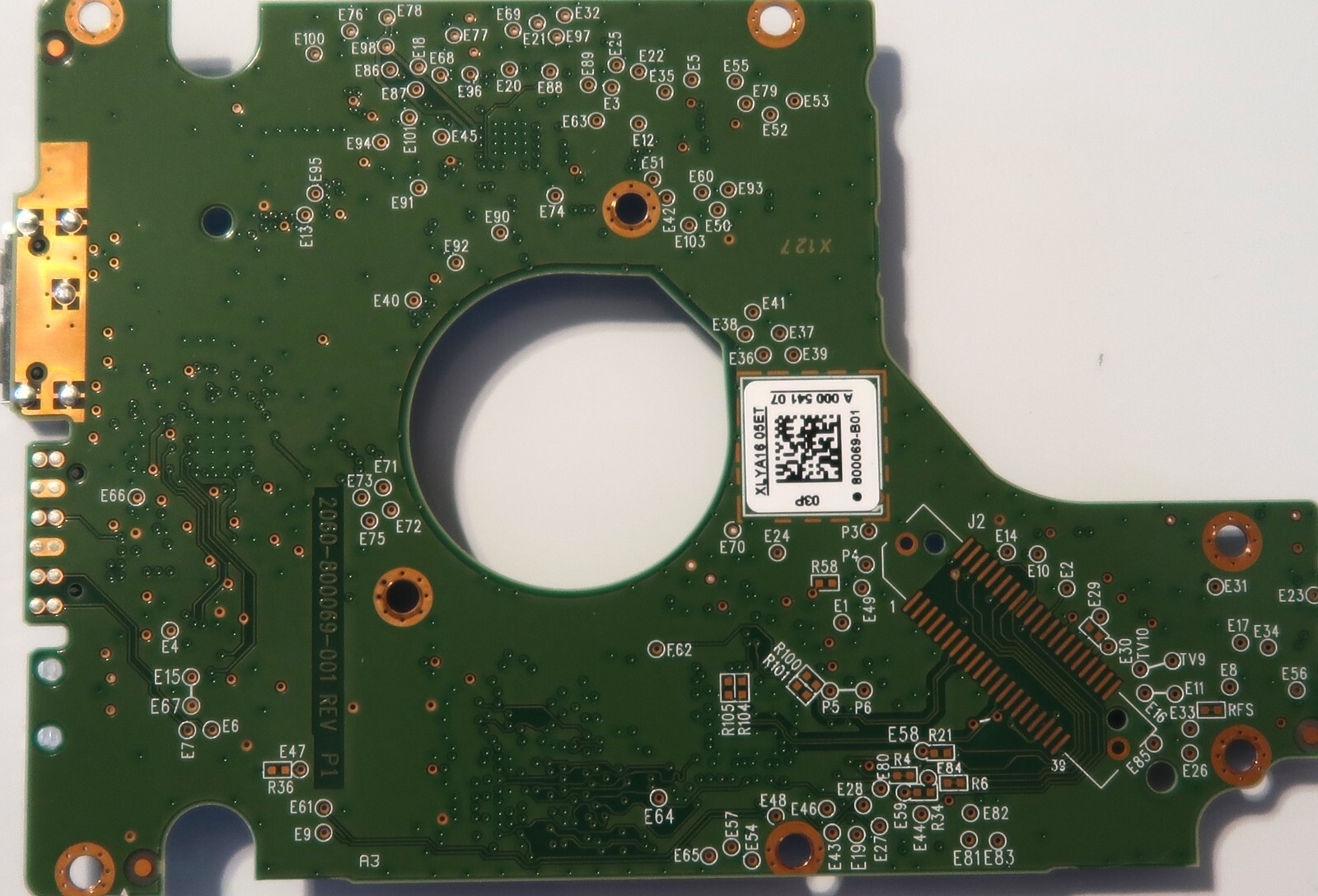 WD WD10SMZW-11Y0TS0 (800069-B01 03P) 2060-800069-001 REV P1 1TB Malaysia USB PCB