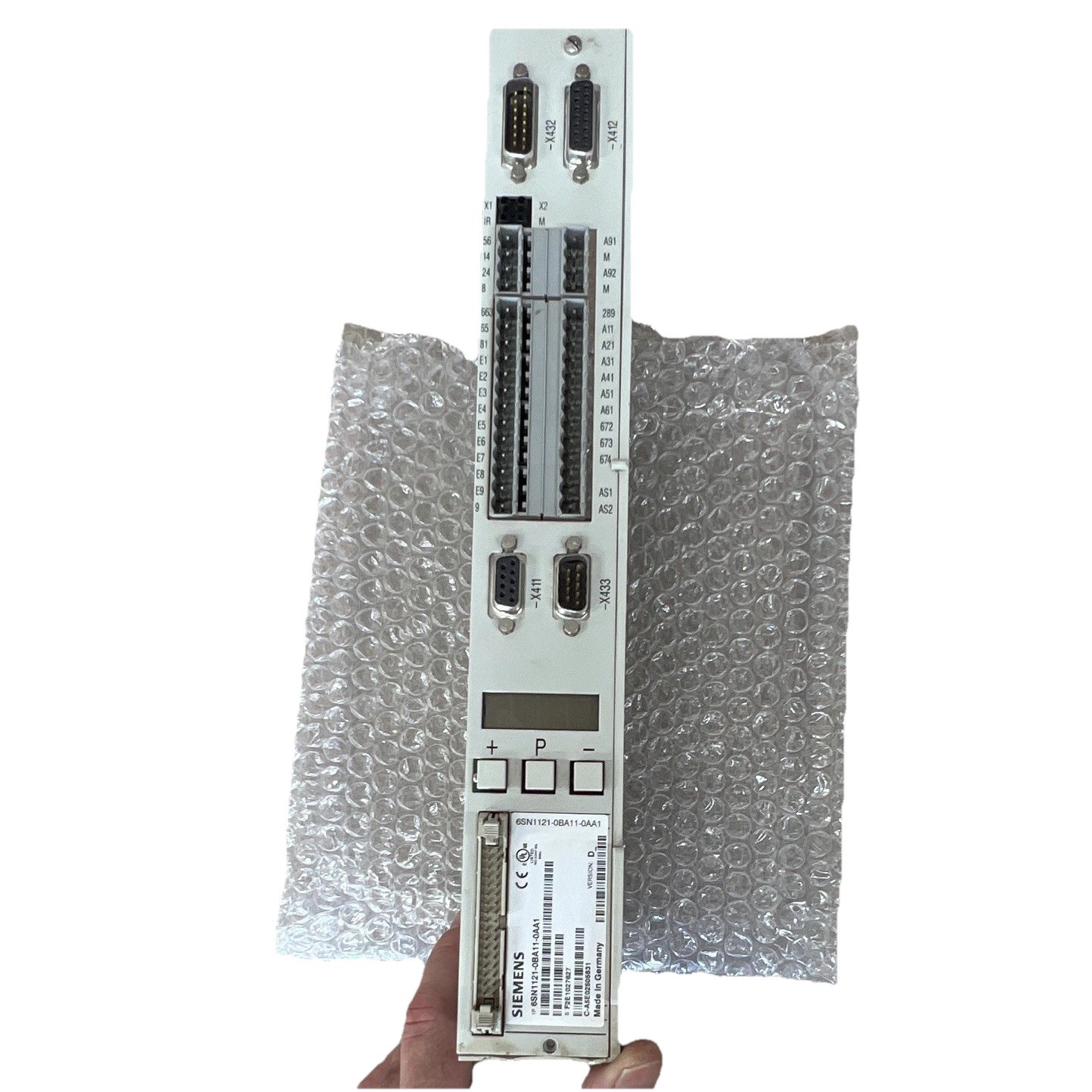 Siemens SIMODRIVE Module 6SN1121-0BA11-0AA1 PROFIBUS Version D