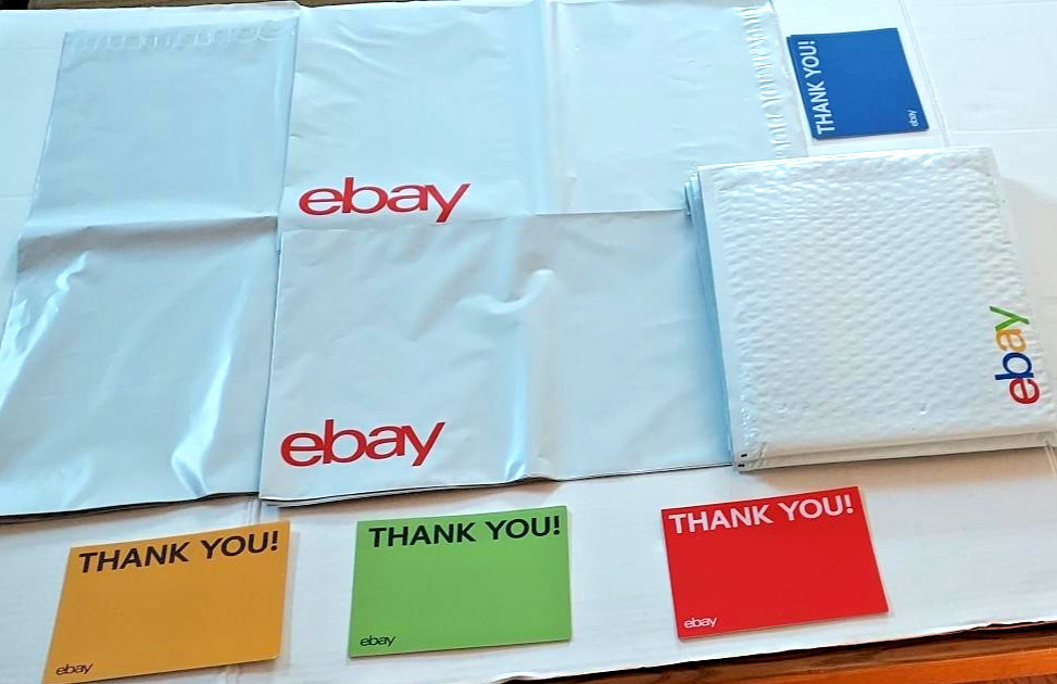 eBay Shipping Supplies Starter Kit 20 Padded /POLY MAILER ENVELOPES 20 Thank You