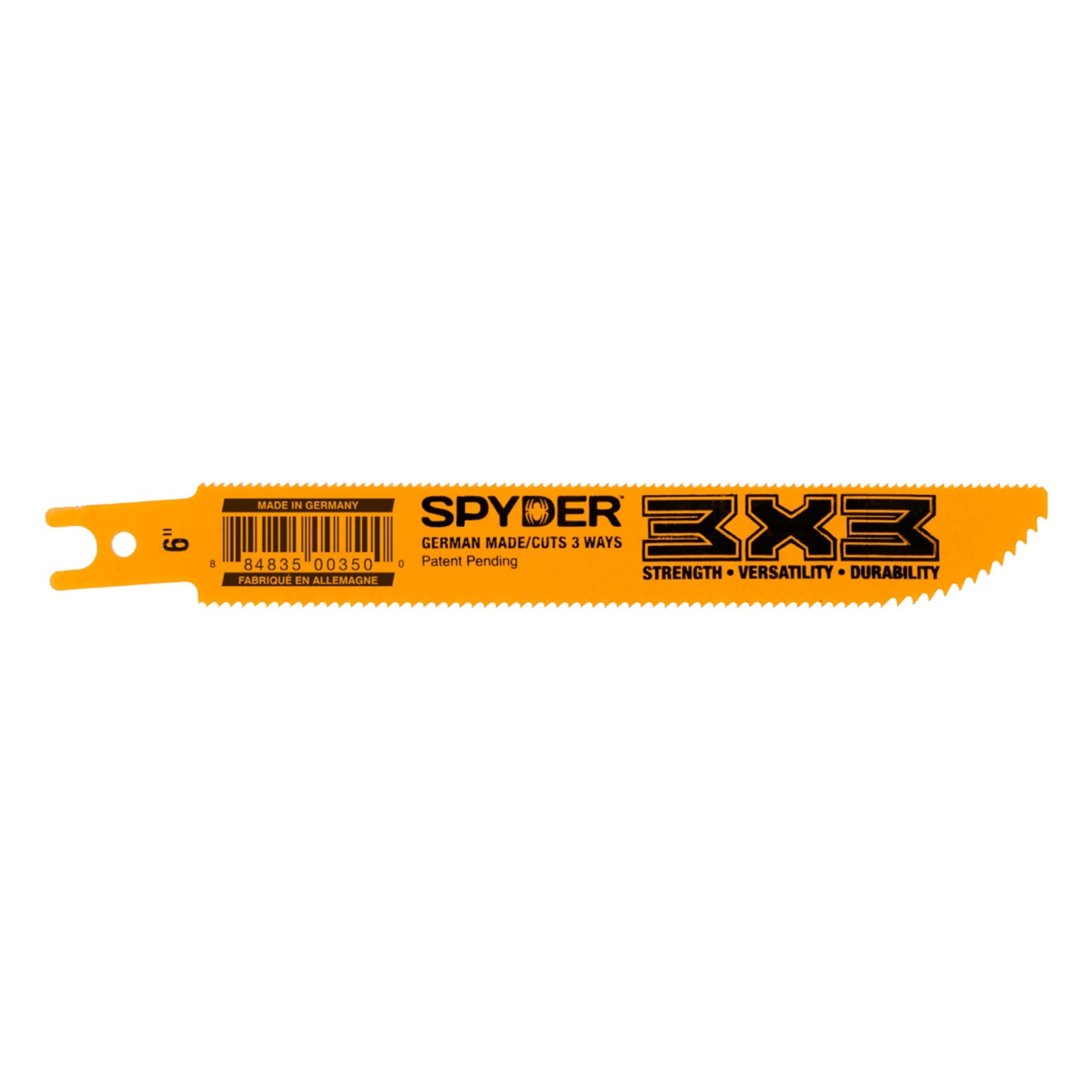 6 in 14-18TPI Reciprocating Saw Blade Wood Metal Double-Sided Spyder 200180