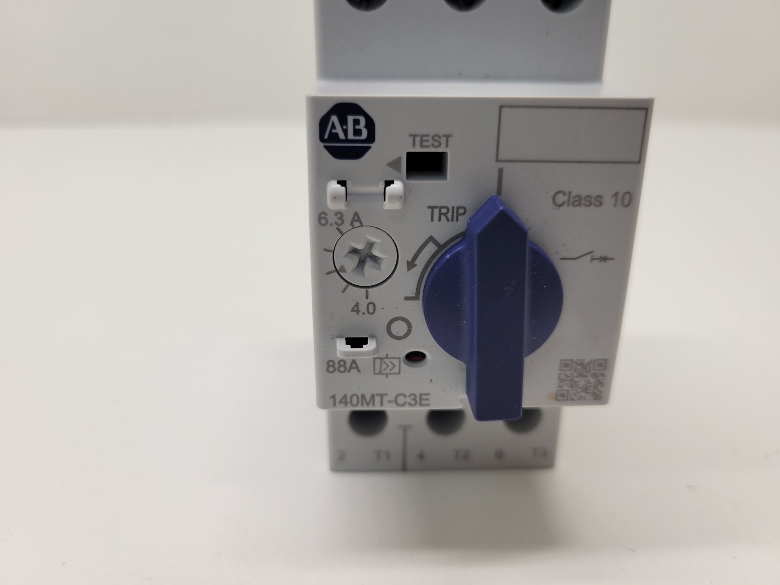 GOOD USED! ALLEN-BRADLEY 4.0-6.3A MOTOR PROTECTOR CIRCUIT BREAKER 140MT-C3E-B63
