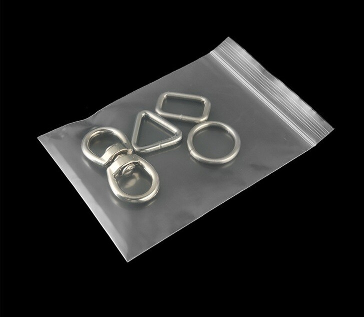 Clear Reclosable Zip lock Plastic 2-Mil Ziplock Bags Poly Jewelry Zipper Baggies