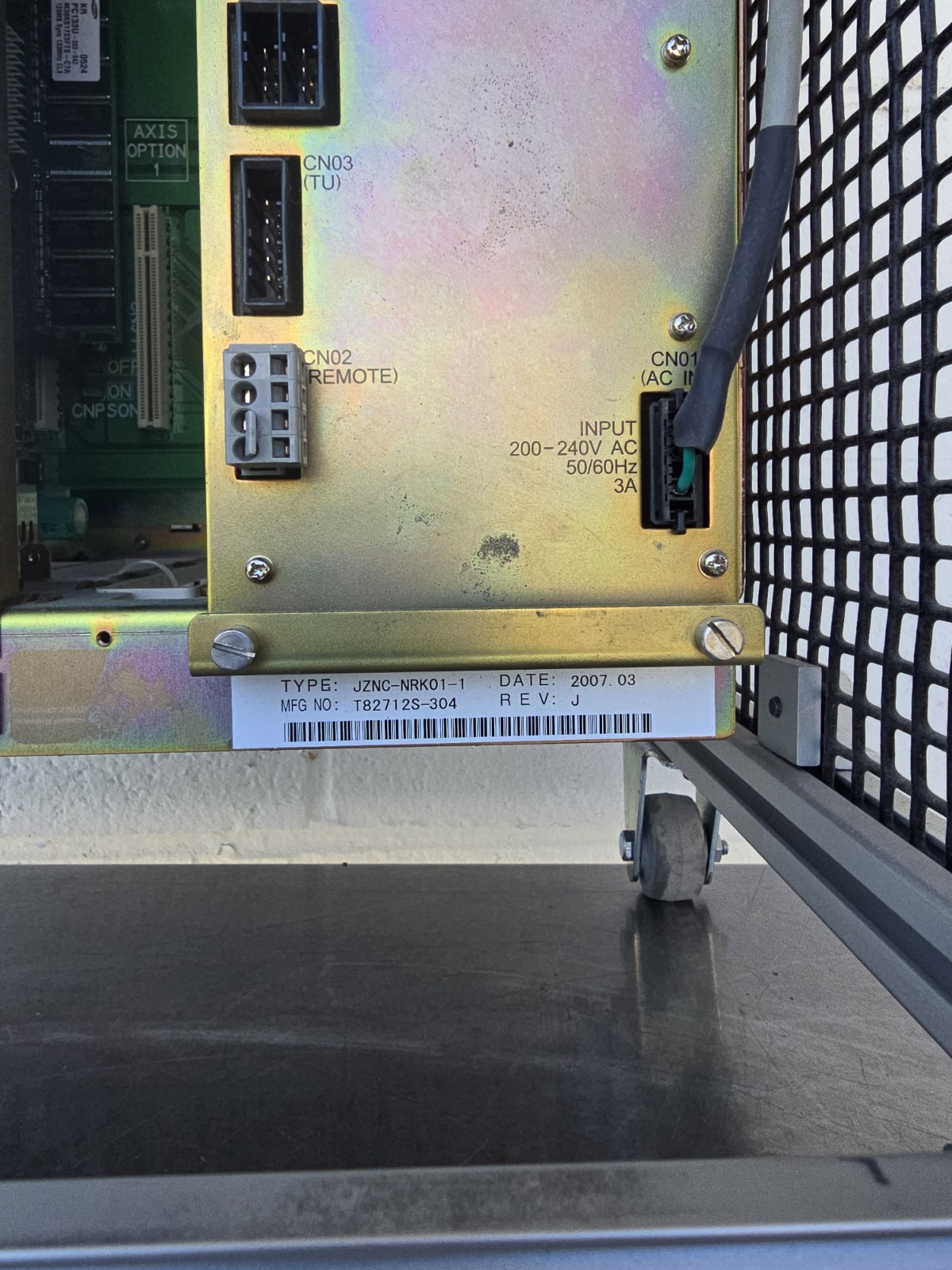 YASKAWA PLC CPU PS CPS-420F JANCD-NCP01 JZNC-NIF01-1 JZNC-NRK01-1 LOT