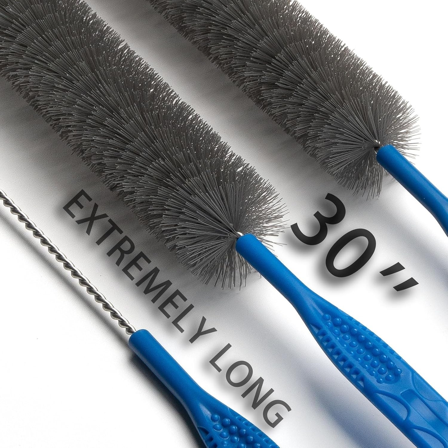 Refrigerator Coil Cleaning Brush Long Drain Clog Remover Sewer Tool Set