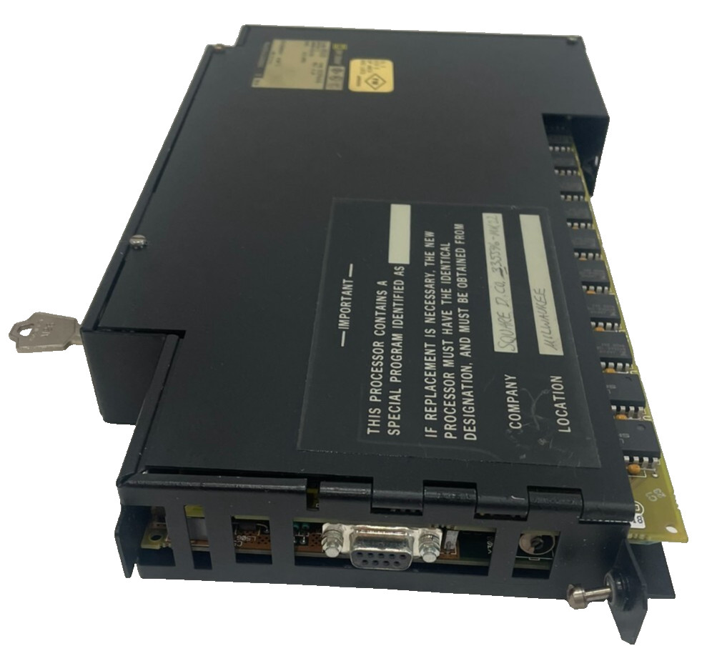 USED SQUARE D SY/MAX 8020-SCP-444 PROCESSOR MODULE 5VDC 3.5AMPS 8020 SCP444