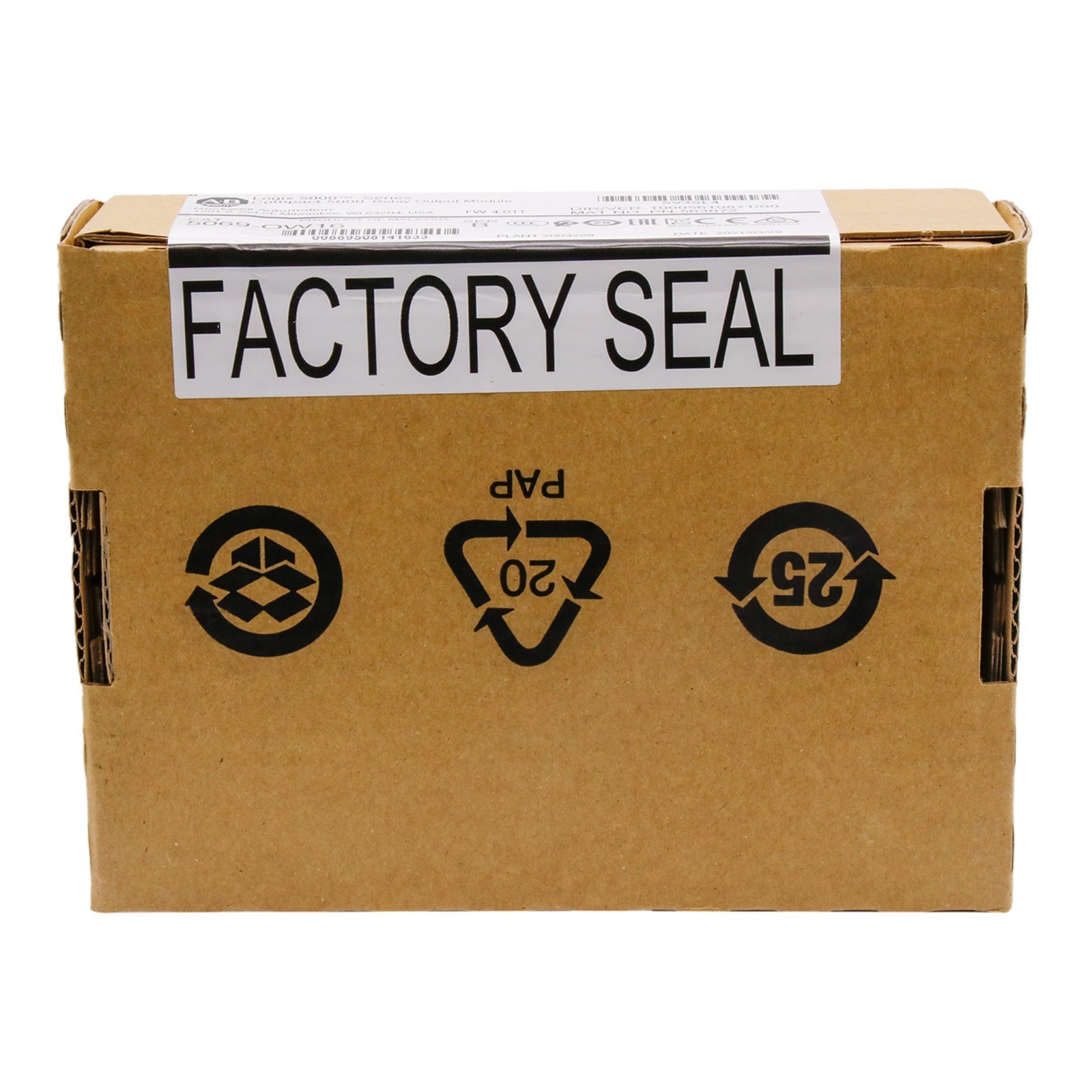 2025 New Allen-Bradley 5069-OW16 /B CompactLogix Sealed Surplus Relay 5069OW16
