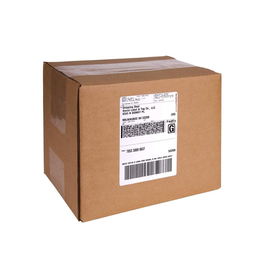 1000 Shipping Labels 8.5″x5.5″ Rounded Corner Self Adhesive 2 Per Sheet Blank US