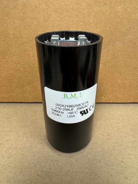 216-259UF MFD Genuine Baldor Capacitor 091A216B250CE7A EC1216C06 250V Vac USA!