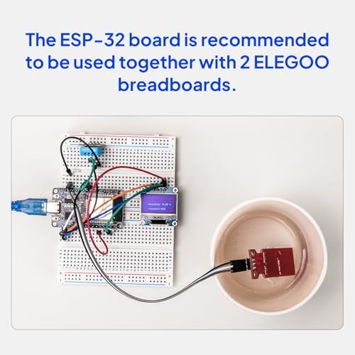 ESP32 Super Starter Kit USB-C CP2102 Dual Core Board Compatible Arduino IDE