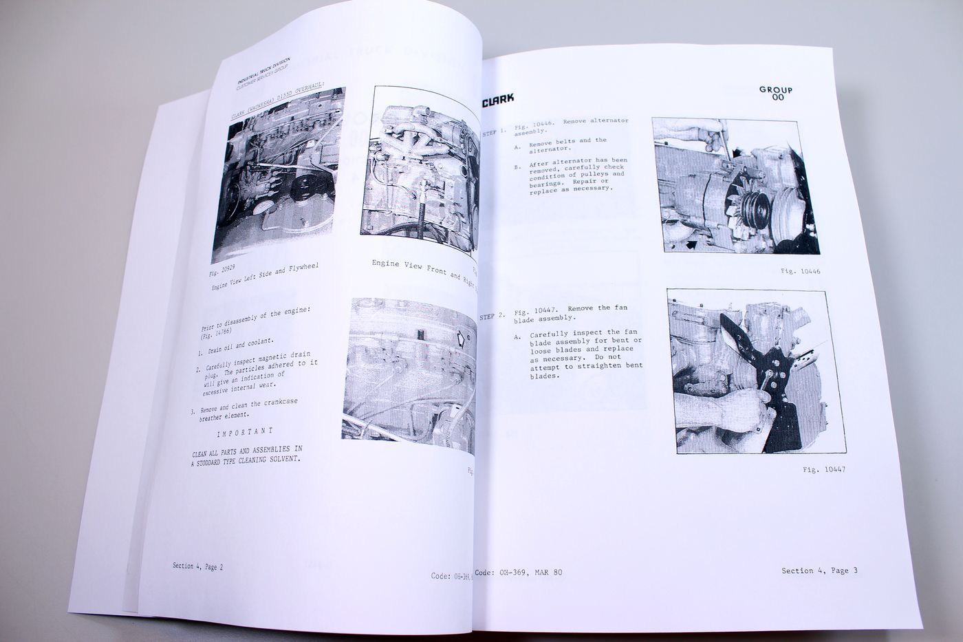 Clark C500-Ys60 C500-S60 Forklift Service Repair Shop Manual C500Ys60 C500S60