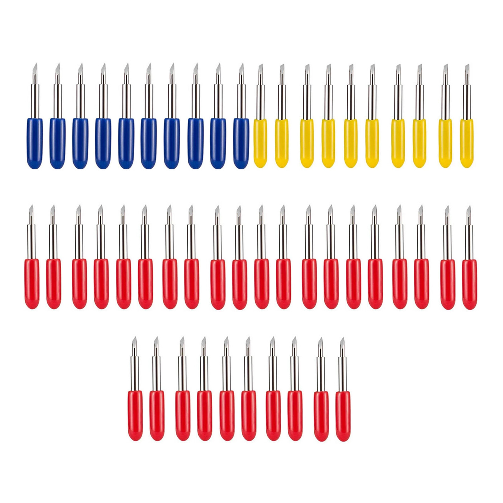 50Pcs 30°/45°/60° Roland Cutting Plotter Vinyl Cutter Blade Knife Blades Tool