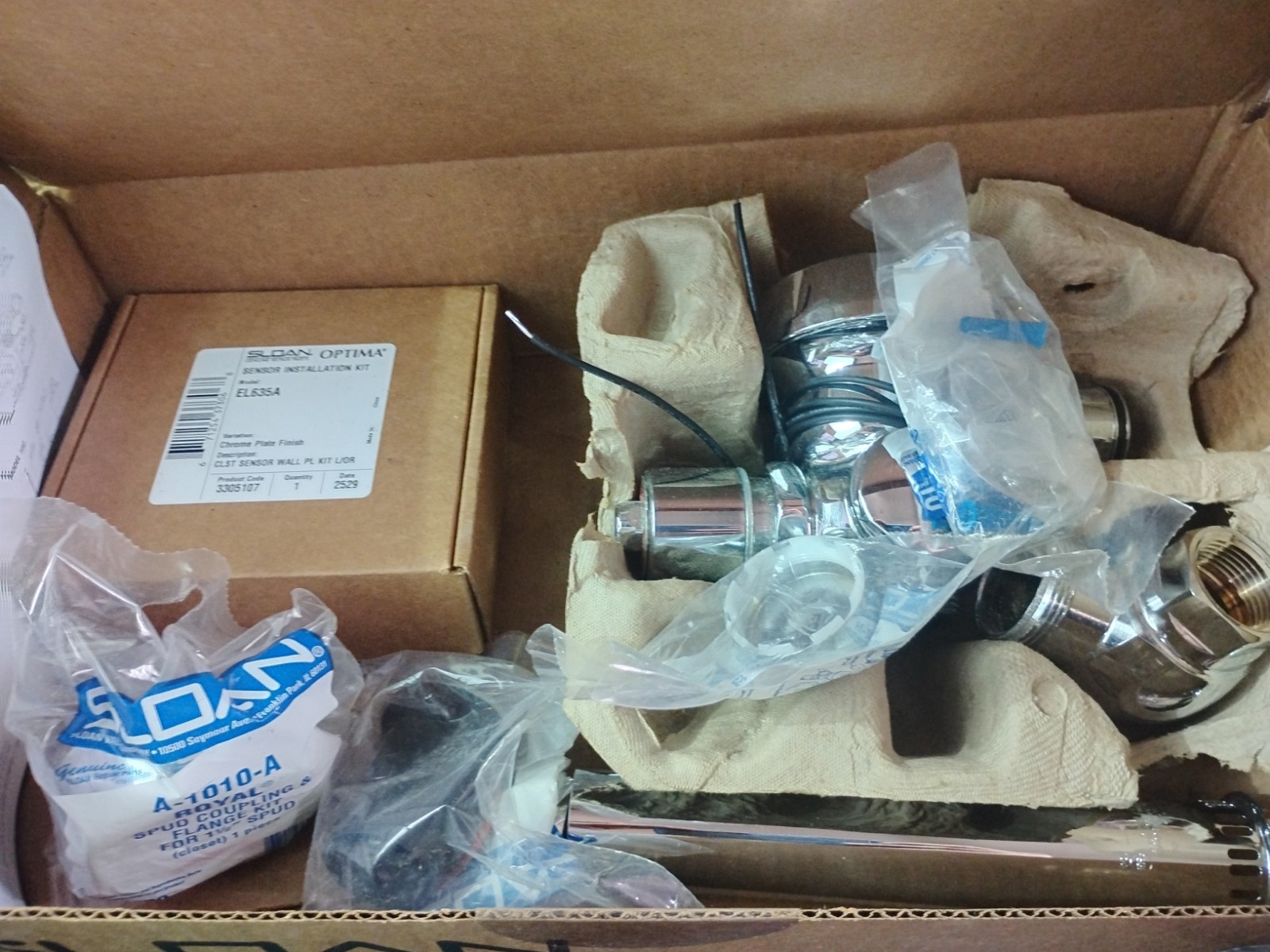 Sloan ROYAL 111-1.28 ES-S Low Consumption (1.28 gpf) Exposed Flushometer Chrome