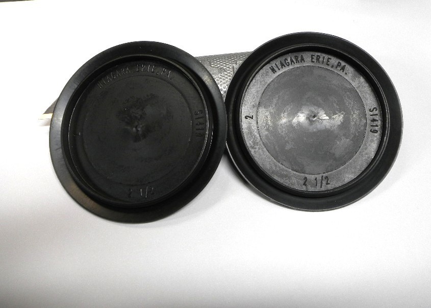 2 Pack Genuine Niagara Flexible 2-1/2″ Black Plastic Hole Plugs #S1419