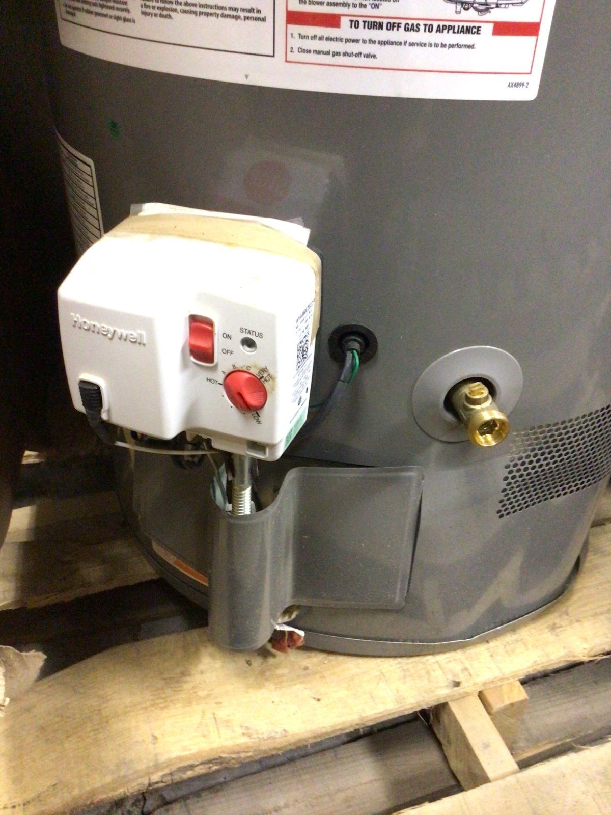 Rheem Powervent Natural Gas Water Heater Model PROG50-42N RH67 PV 50 Gallons NEW