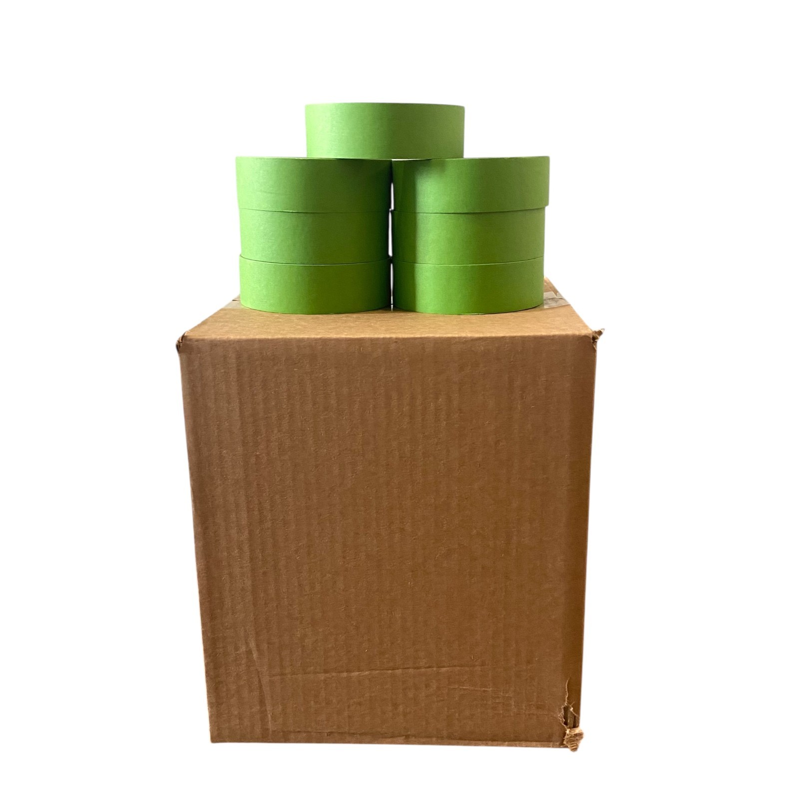 Lot Of 32 Rolls 1.5″ X 60 Yrds Green Painters Masking Tape Fine Edge MADE IN USA