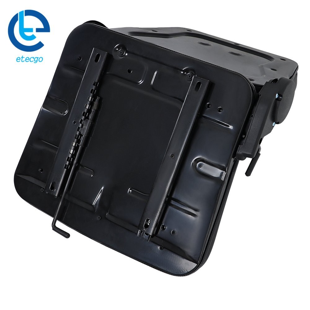 Forklift Tractor Seat Durable Adjustable Backrest Slide PVC Leather Suspension