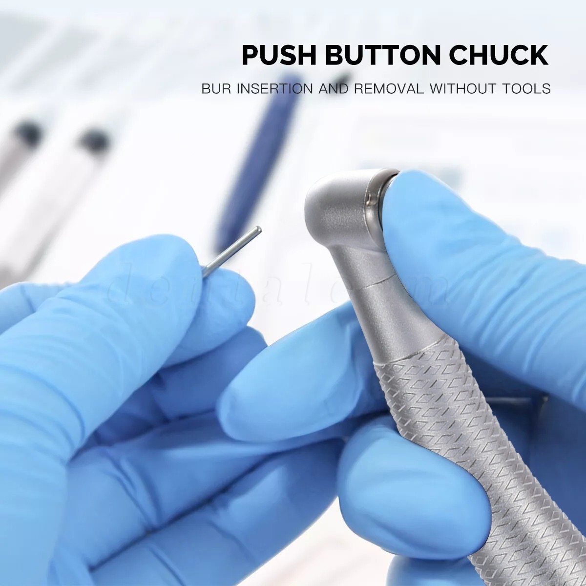 SANDENT Dental E-Generator LED Self-Power High Speed Turbine Handpiece NSK 4Hole