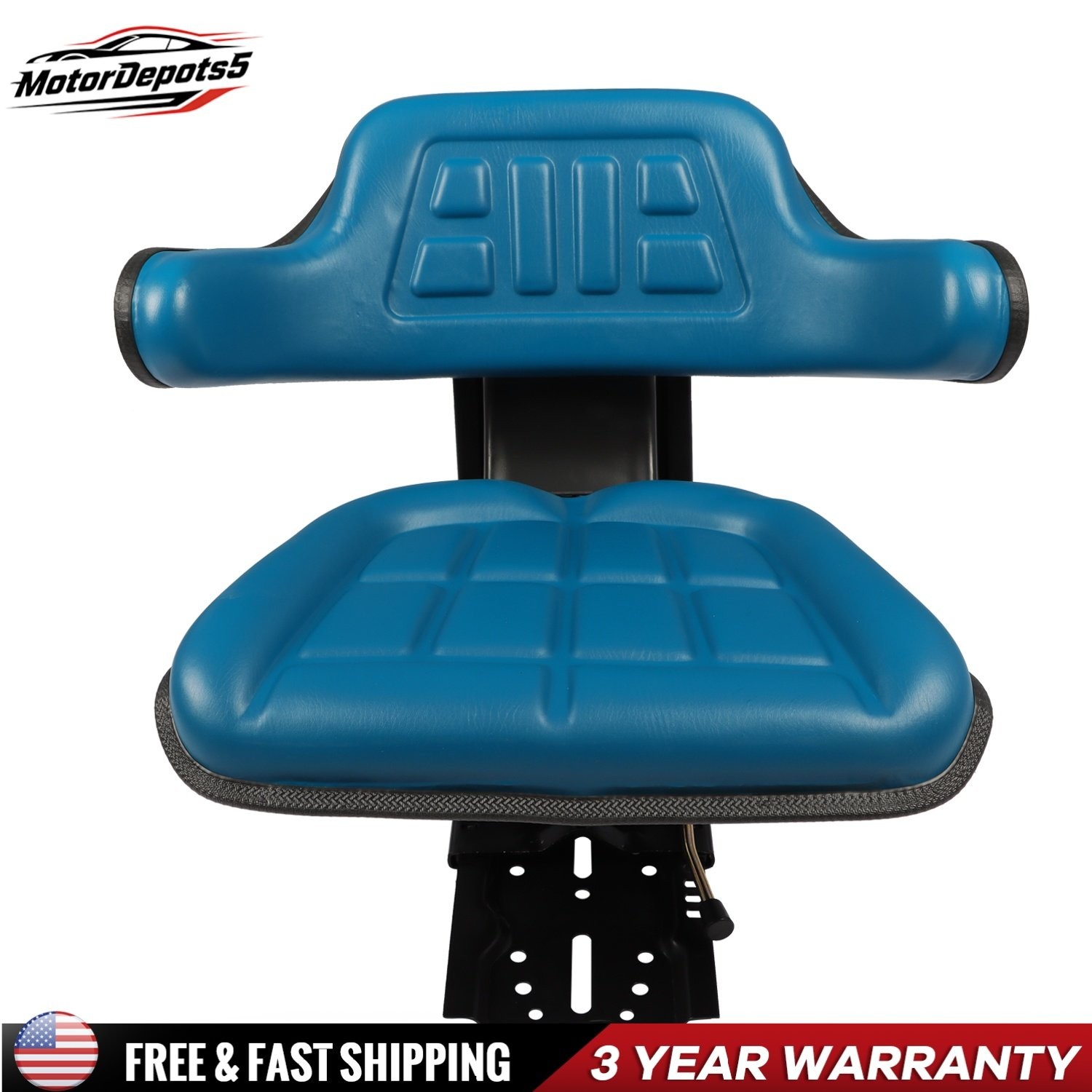 Universal Tractor Suspension Seat Blue For Ford Holland 4000 4100 4110 4600 5600