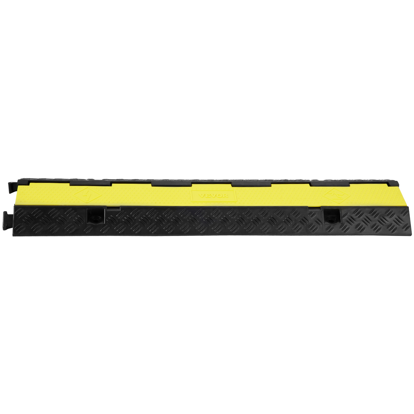 VEVOR 5 PCs Cable Protector Ramp 2 Channel 12000 lbs Load Wire Cable Cover Ramp