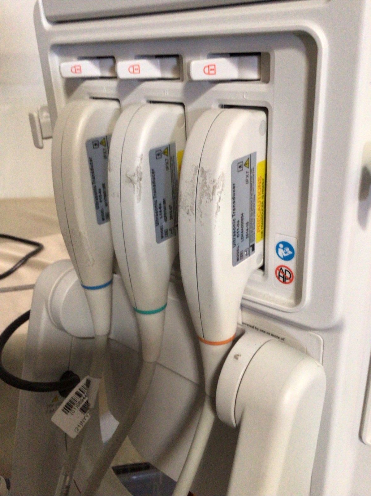 Mindray TE7 Diagnostic Ultrasound System w/ 3 Transducers C11-3s, L14-6s, P10-4s