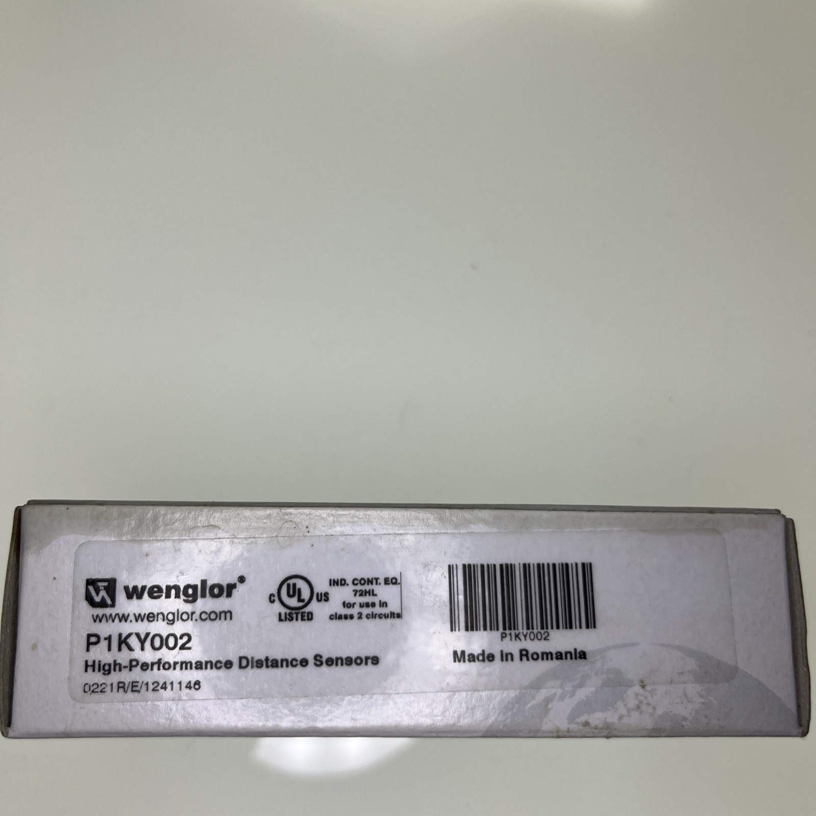 NEW WENGLOR P1KY002, Laser Distance Sensor