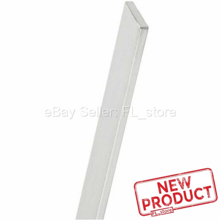 Aluminum Flat Stock 1/4″ x 2″ x 3 Feet Unpolished Alloy 6061 Bar 36 Inch Long